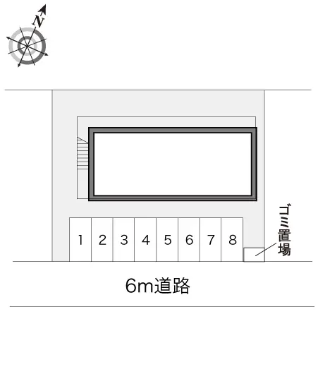 ★手数料０円★春日井市神領町３丁目　月極駐車場（LP）